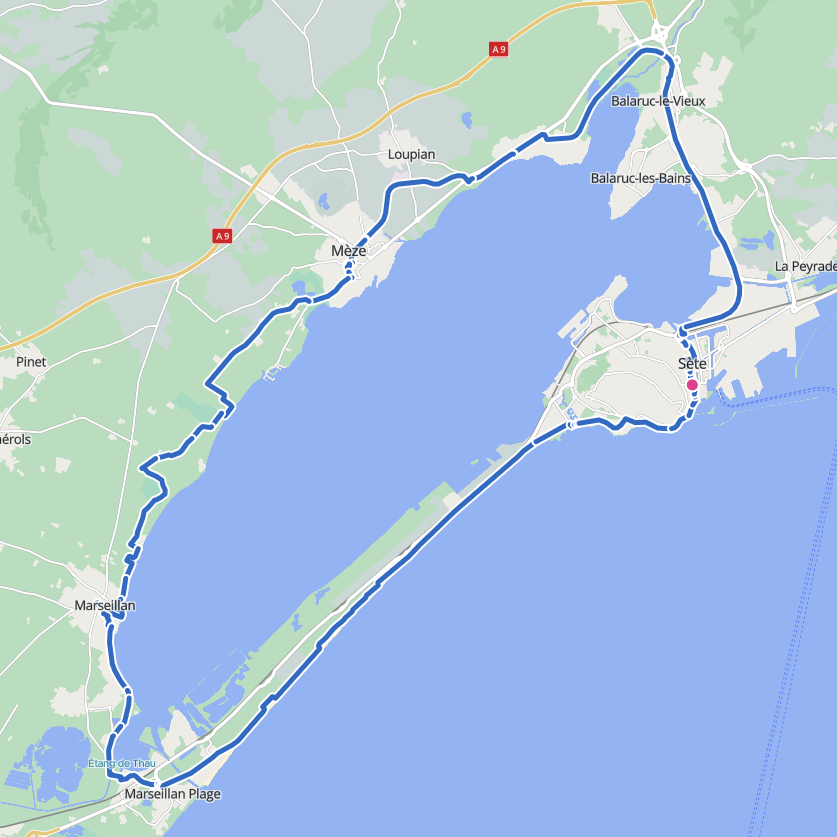 Carte de l’itinéraire